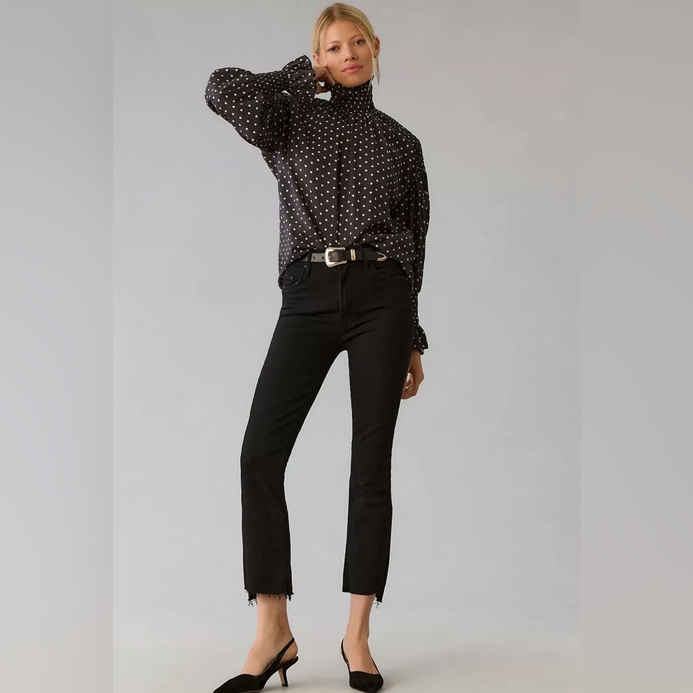 Mother The Insider Crop Step Fray in‎ Dancing in the Moonlight Jeans Sz. 27